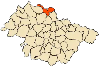 Localisation de El Ghomri