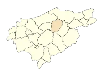 Localisation de Bouteldja