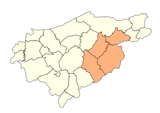 Localisation de El Tarf