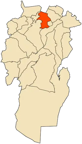 Localisation de El Hamma