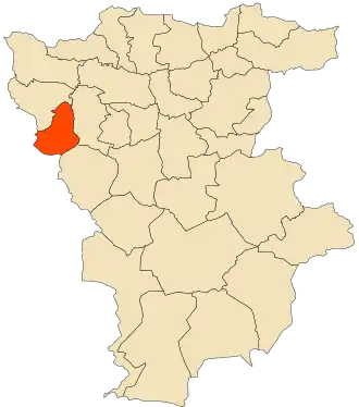 Localisation de Aïn Beida Harriche