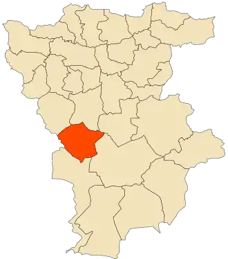 Localisation de Benyahia Abderrahmane