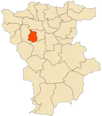 Localisation de Yahia Beni Guecha