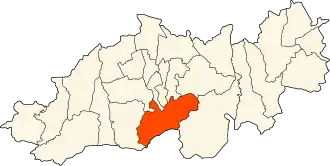 Localisation de Chréa