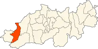 Localisation de El Affroun