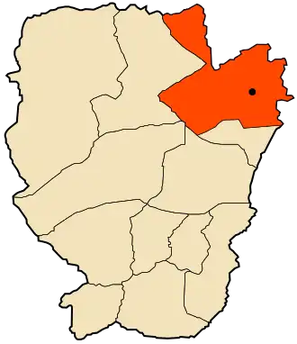 Localisation de El Biod