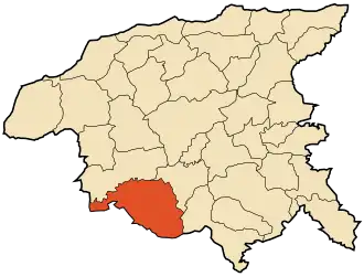 Localisation de Boukadir