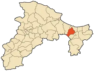 Localisation de Tizi N'Berber