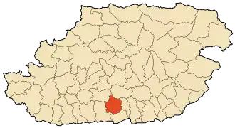 Localisation de Aït Toudert