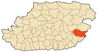 Localisation de Bouzeguene