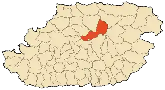 Localisation de Freha