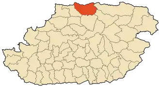 Localisation de Iflissen