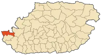 Localisation de M'Kira