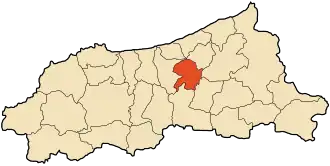 Localisation de Bordj Tahar