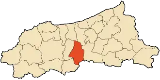 Localisation de Chahna