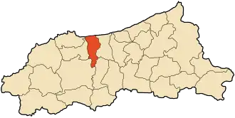 Localisation de Emir Abdelkader