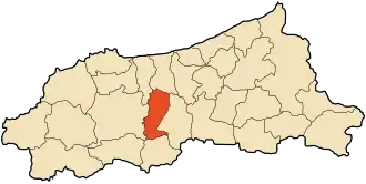 Localisation de Oudjana