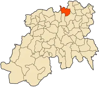 Localisation de Baata