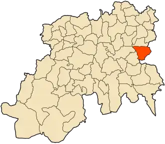 Localisation de Djouab