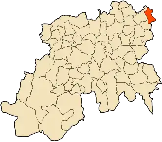 Localisation de Maghraoua