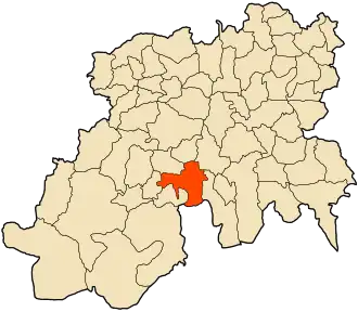 Localisation de M'Fatha