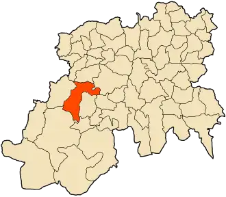 Localisation de Ouled Antar