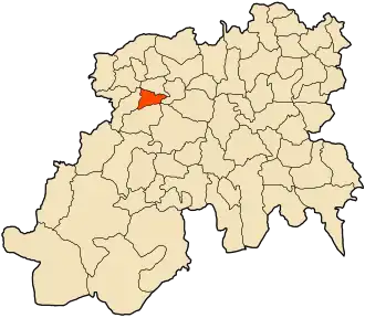 Localisation de Si Mahdjoub