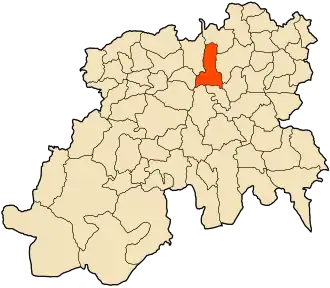 Localisation de Sidi Naamane