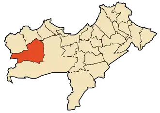 Localisation de Boutlélis