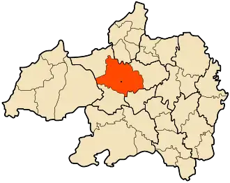 Localisation de Medjana