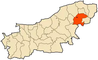 Localisation de Baghlia