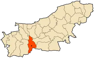 Localisation de Bouzegza Keddara