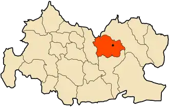 Localisation de Sidi Boutouchent