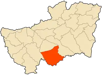 Localisation de Oued Keberit