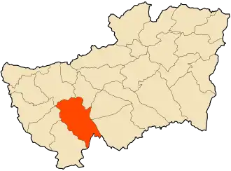 Localisation de Oum El Adhaim