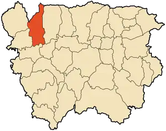 Localisation de Aïn Bouyahia