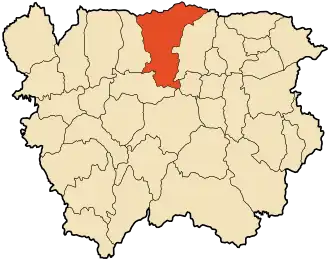 Localisation de Arib