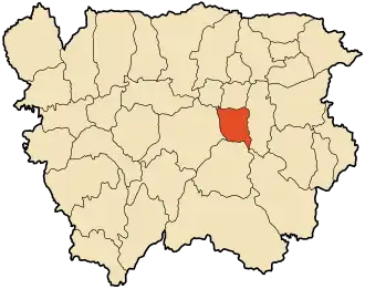 Localisation de Bir Ould Khelifa