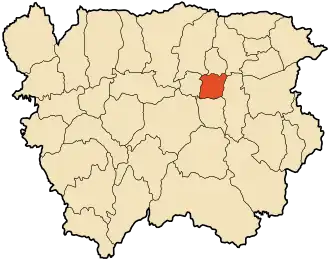 Localisation de Khemis Miliana