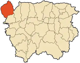 Localisation de Tacheta Zougagha