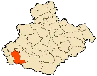 Localisation de Aïn Rahma