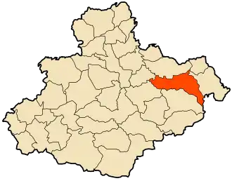 Localisation de Ammi Moussa