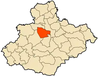 Localisation de El Hmadna