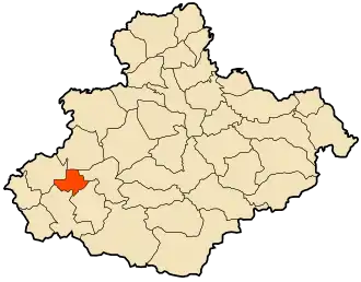 Localisation de El Matmar