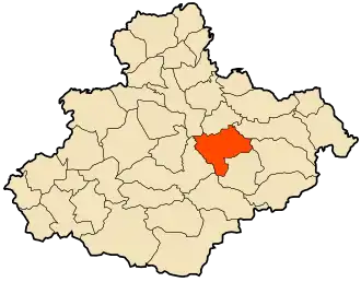 Localisation de Ouled Yaich