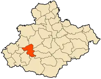 Localisation de Relizane