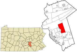 Localisation de West Hanover Township