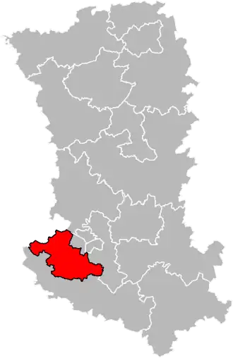Canton de Frontenay-Rohan-Rohan