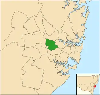 Carte de la circonscription.