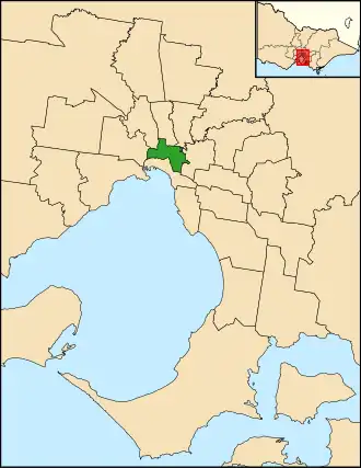 Carte de la circonscription.